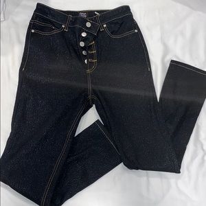 BDG straight leg glitter ✨ jean